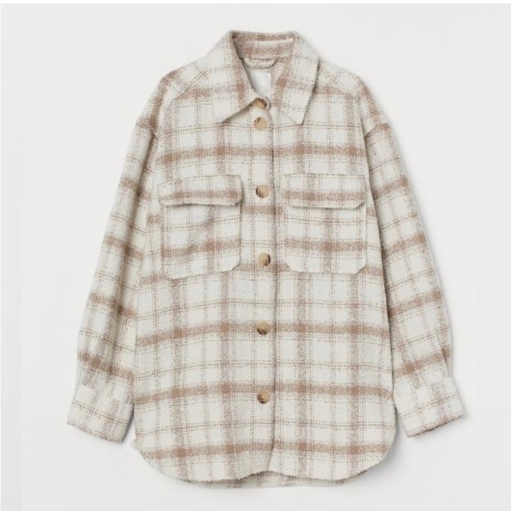 H&M viral shirt jacket